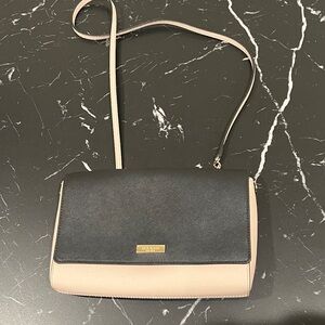 Kate Spade Black and Cream Crossbody Bag. Like new.